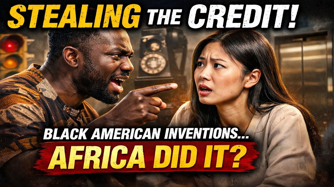 African Lying To His Chinese Wife About Black American Inventions