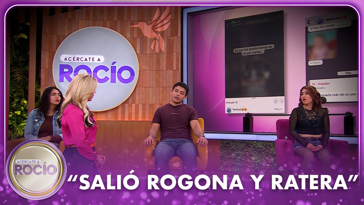 “Salió rogona y ratera” | Acércate a Rocío