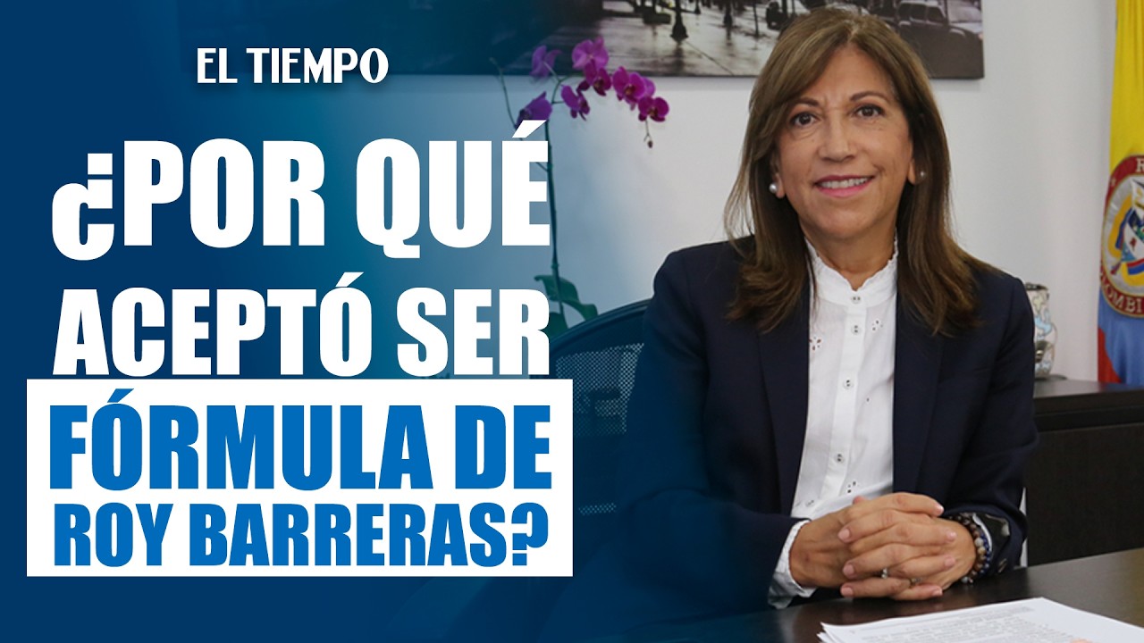 Martha Lucía Zamora revela por qué aceptó fórmula de Roy Barreras