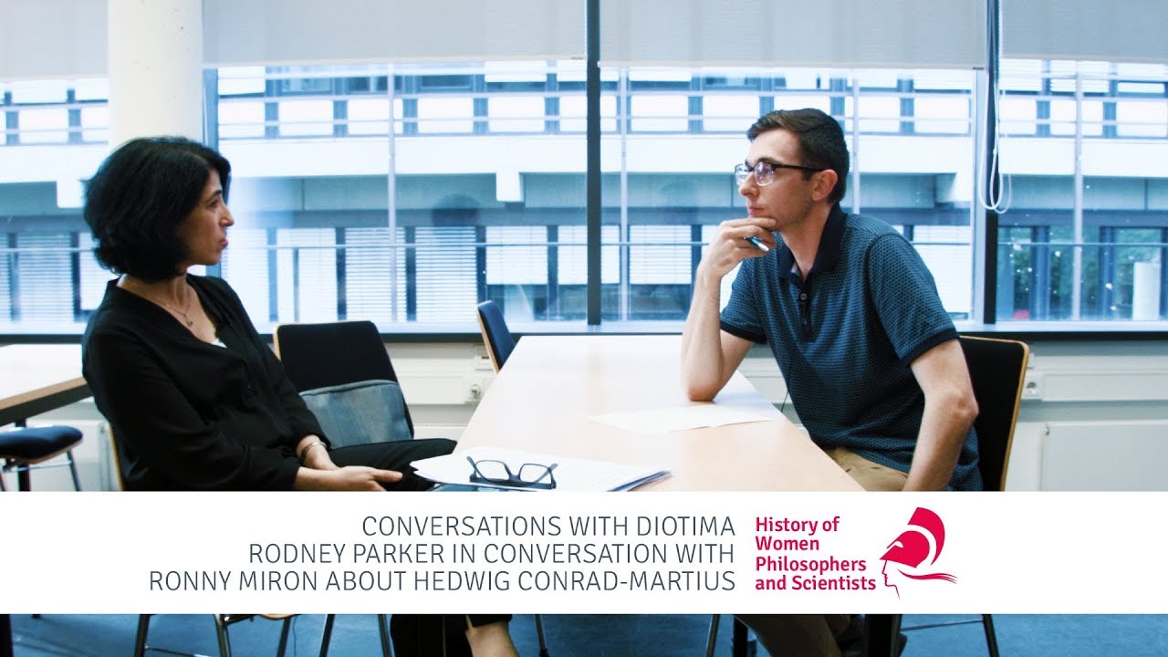 Hedwig Conrad-Martius (1888-1966). Conversations with Diotima. Rodney Parker and Ronny Miron (2018)