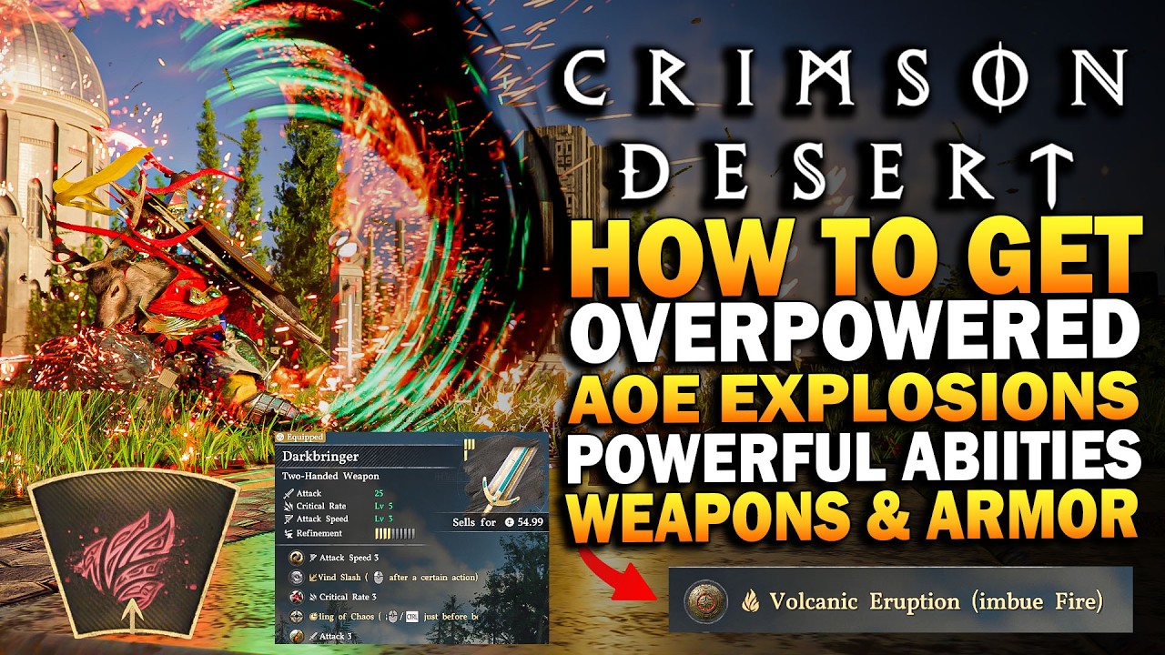 Destroy Everything In Crimson Desert With This Broken Build