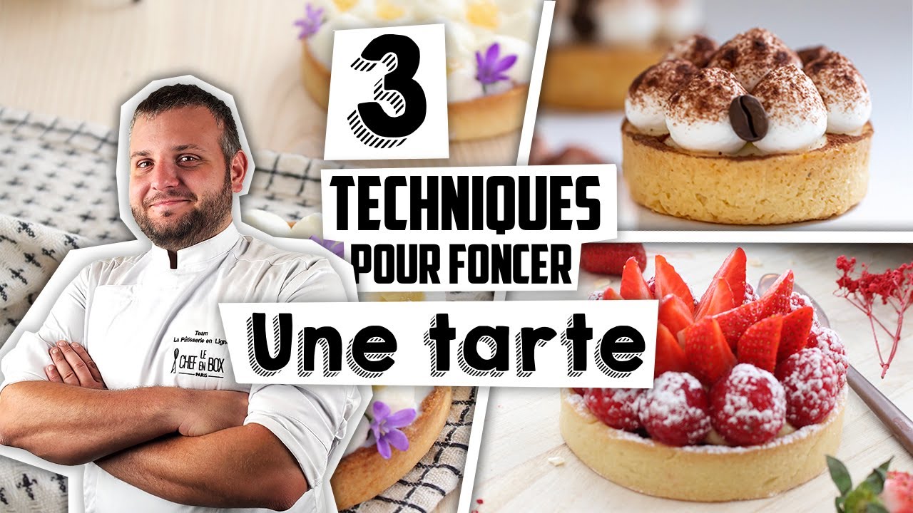 3 techniques pour foncer une tarte ! - Astuce en Pâtisserie