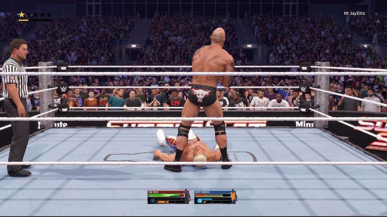 WWE 2K25 - The Rock's People's Elbow 2