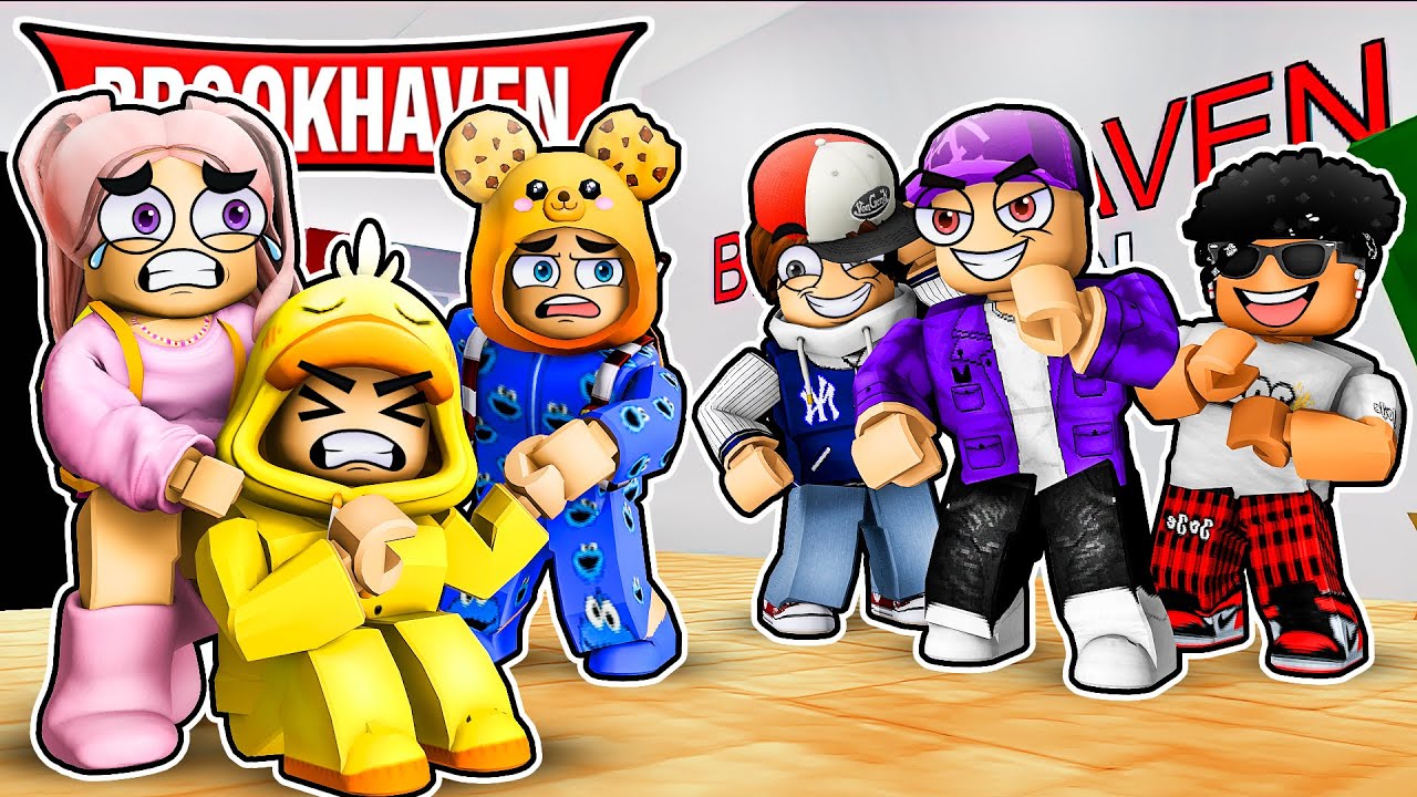 Wij Worden Gepest Op School In BROOKHAVEN! (Roblox)