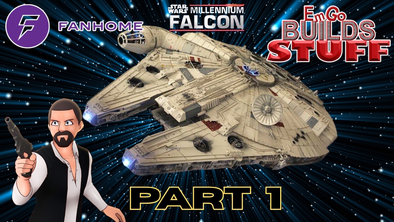 FanHome Star Wars Millennium Falcon Kit (Part 1): EmGo Builds Stuff