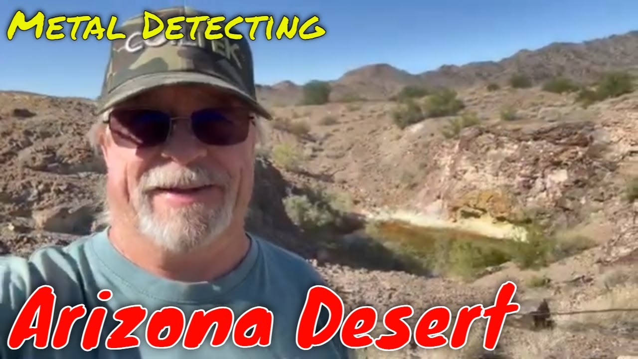 Arizona Desert - Exploring - Metal Detecting - GPX 6000