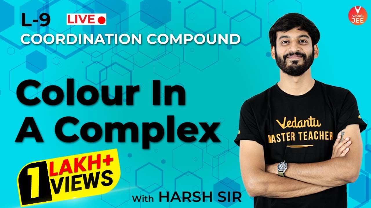 Coordination Compounds - L9 | Color Complex | Chemistry Class 12 | IIT JEE Mains & Advanced 2020