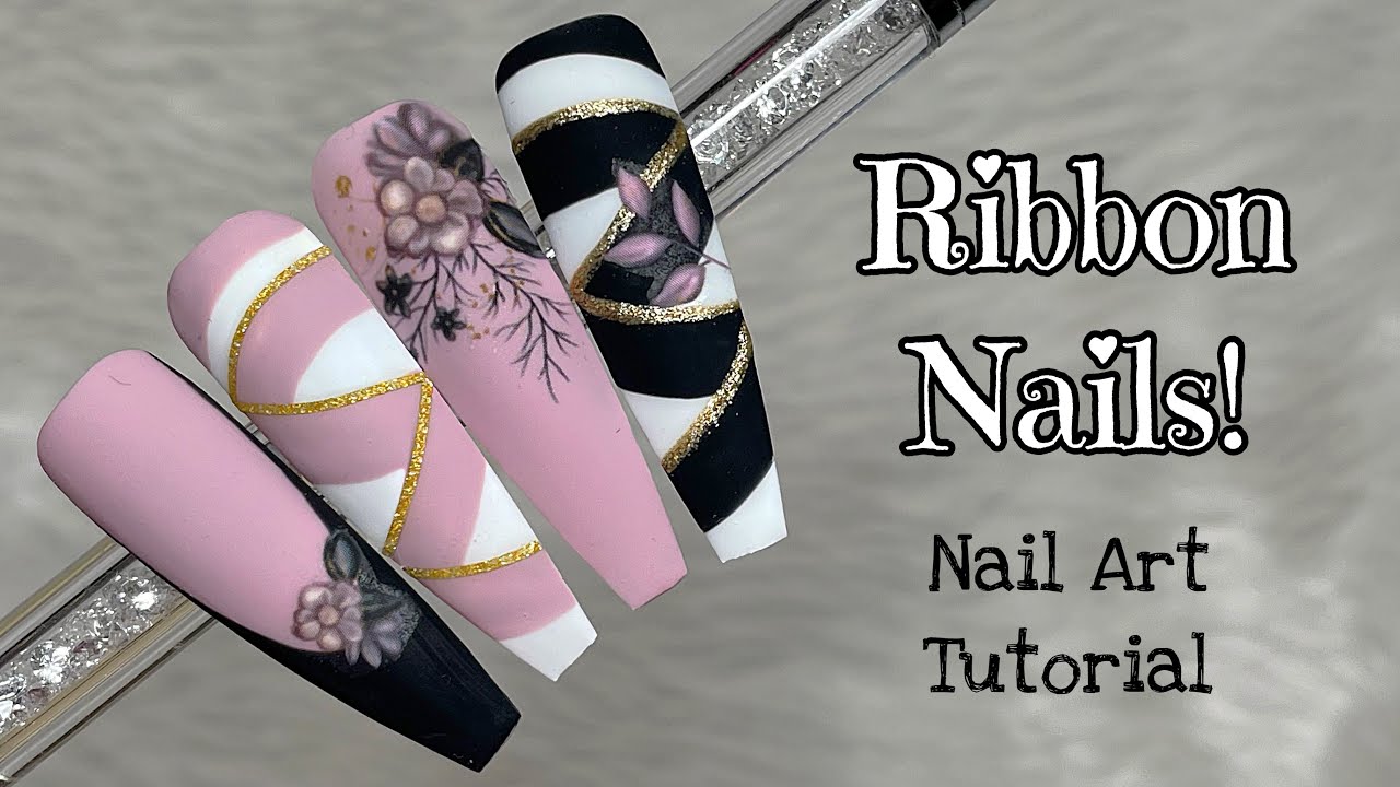 Ribbon Nail Art | Madam Glam | Nail Sugar