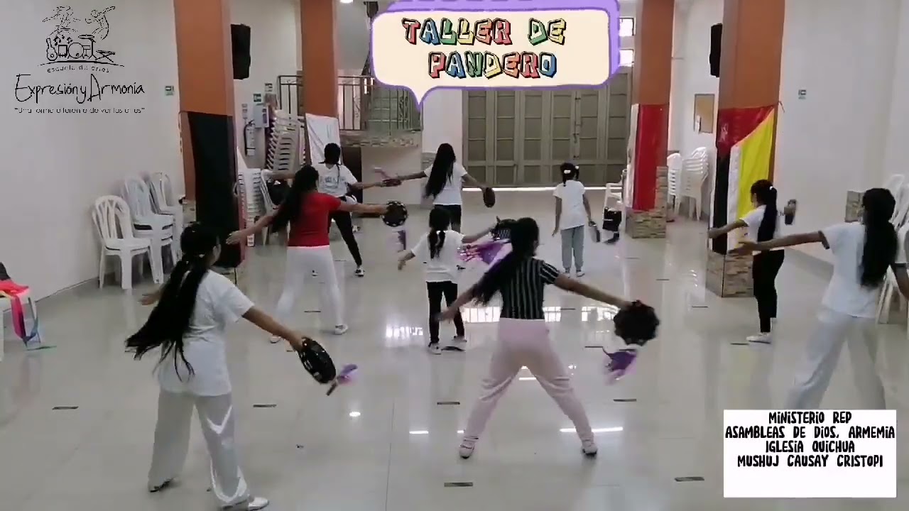 Final Taller de pandero. (niñas)