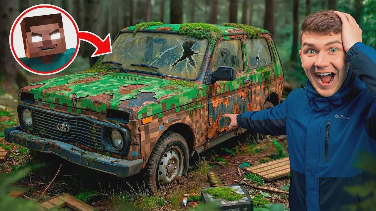 Verlassener Minecraft-Truck entdeckt – Läuft das Teil noch?