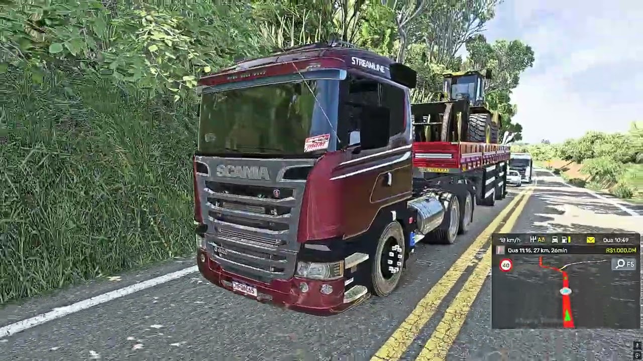 SCANIA G620 NA 2EXO NO MAPA ELDORADO PRO EURO TRUCK SIMULATOR 2 1.57