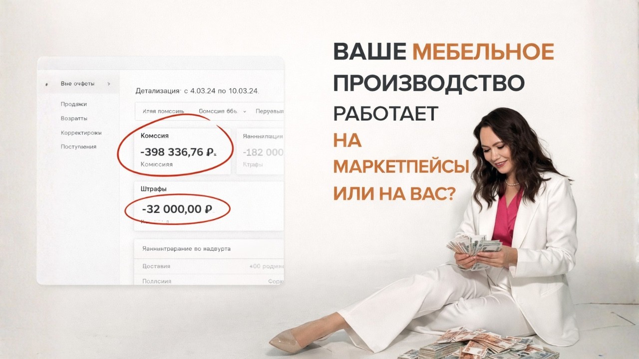Продажа мебели в 2026: Как увеличить прибыль и перестать зависеть от маркетплейсов