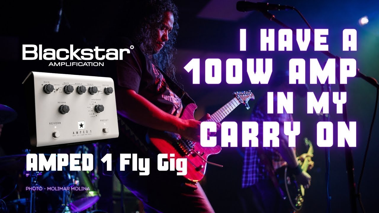 Blackstar AMPED 1 Real World Fly Gig and Demo!