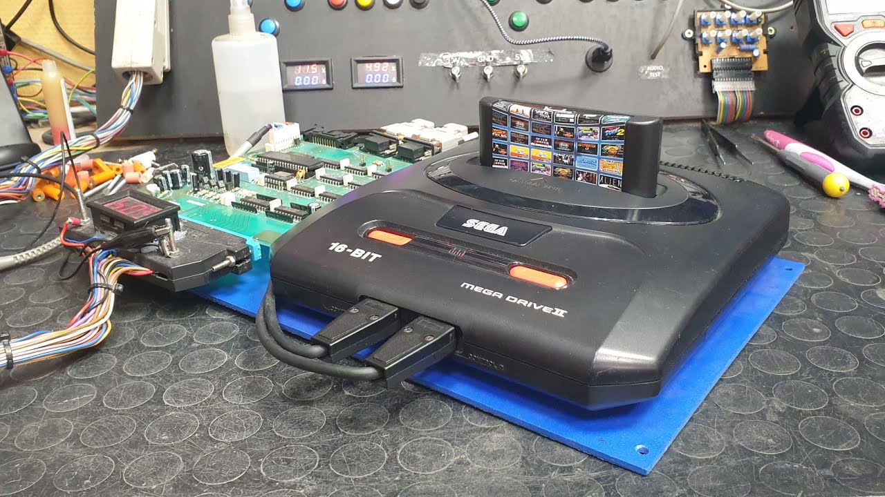 Sega mega drive 2 jamma  demoplay