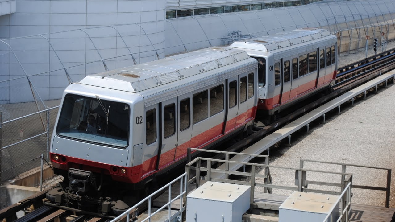 ORD Airport Transit System VAL256【鉄道走行音】