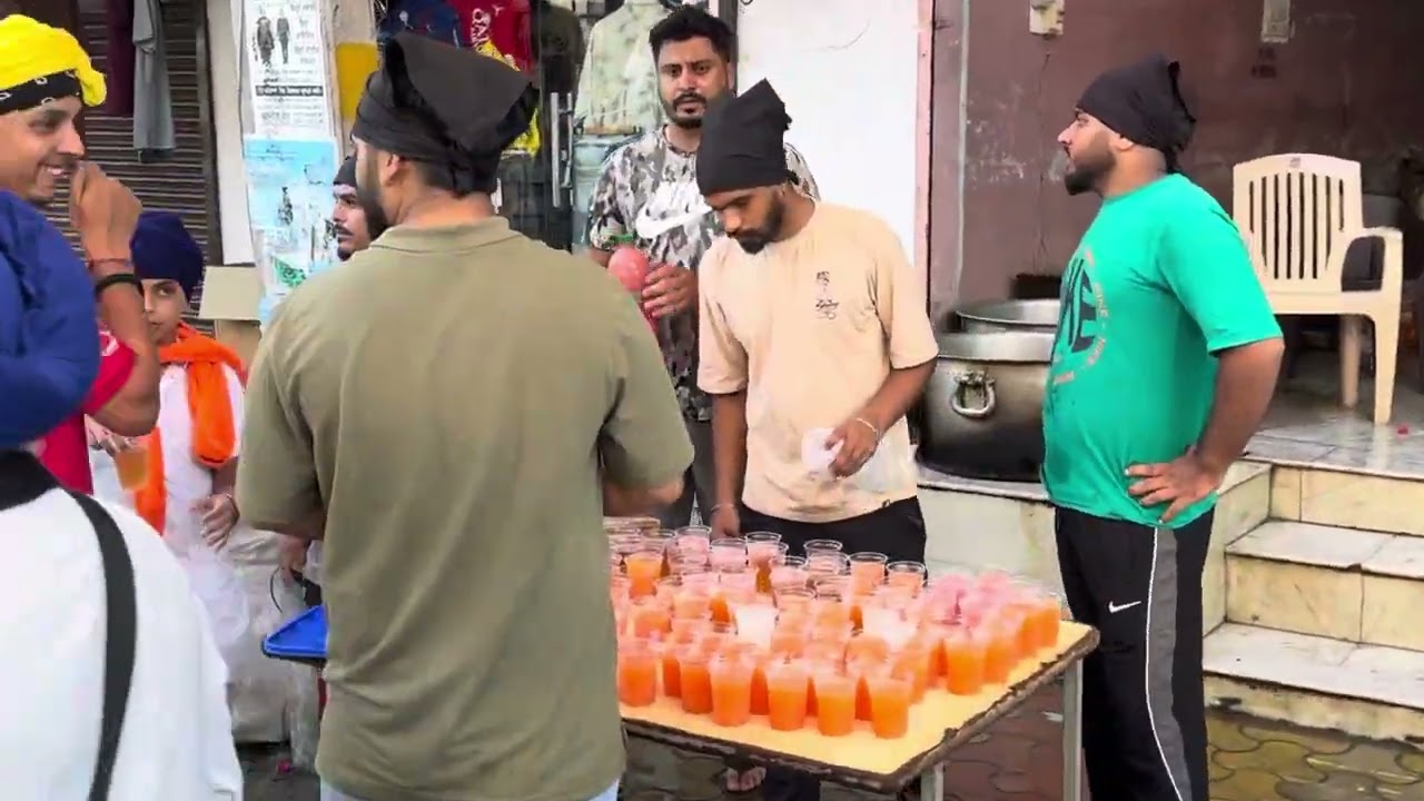 Nagar kirtan banga . Parkash Purab Guru Granth Sahib ji 🙏)
