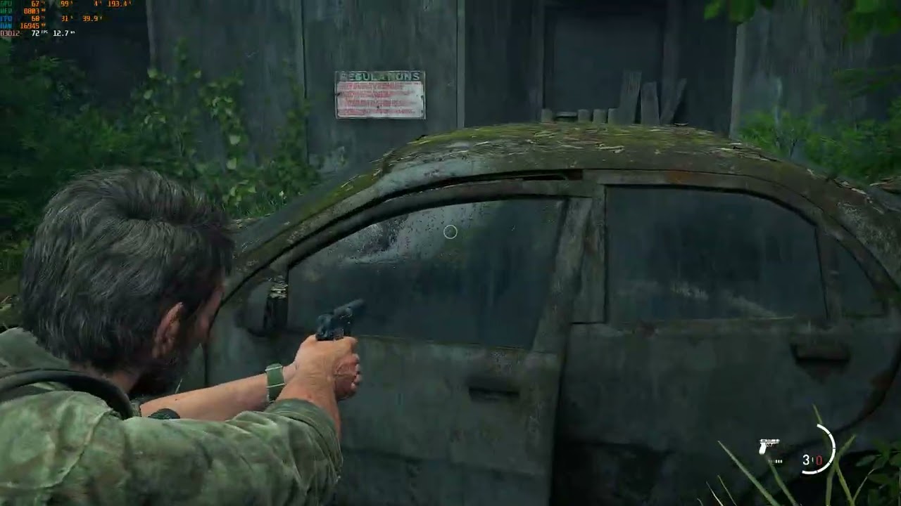 THE LAST OF US PART 1 RYZEN 7800X3D RTX 4070 32GB RAM 2K DLSS 4.5