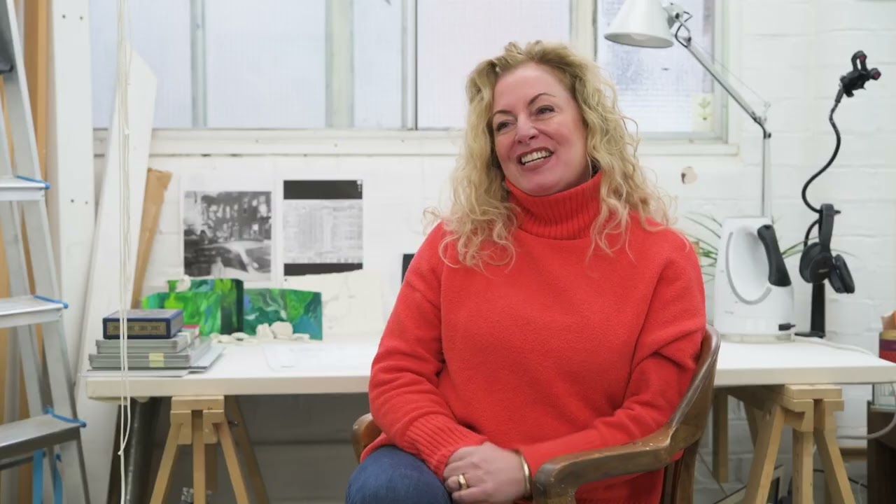 Meet abstract landscape painter Rebecca Byrne