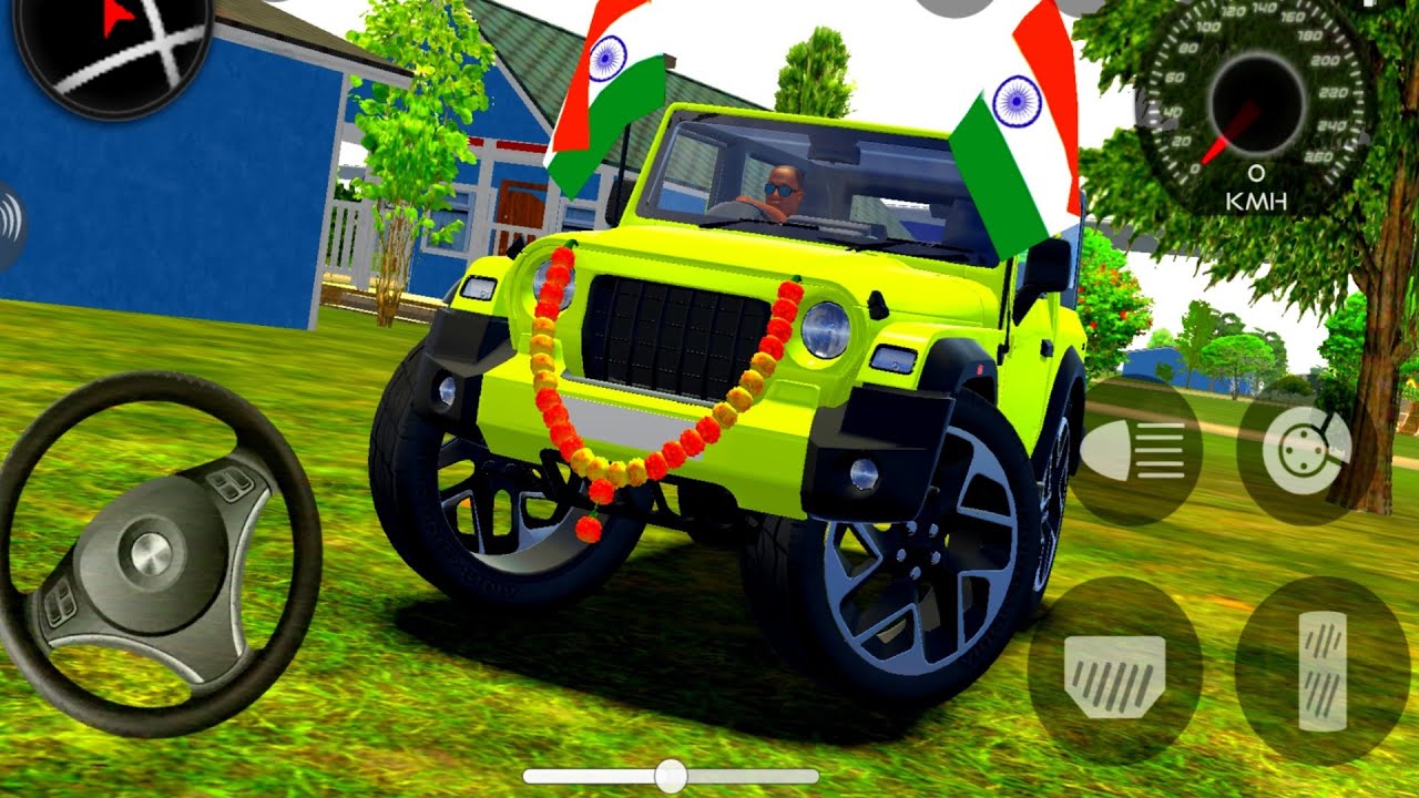 Modified Mahindra Thar Car Games: Indian Cars Gadi Wala Game Android Gameplay 2025