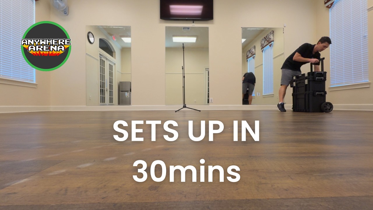 How the Anywhere Arena Sets Up in 30mins
