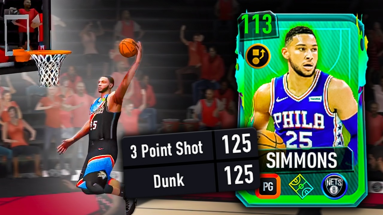 113 OVR Ben Simmons Dunks Are CRAZY In NBA Live Mobile Season 8!