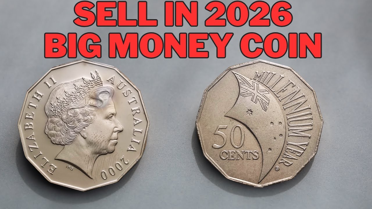 Sell This Australian 50 Cent Coin in 2026 for BIG Money Hidden Treasure: Australian 50 Cent Coin