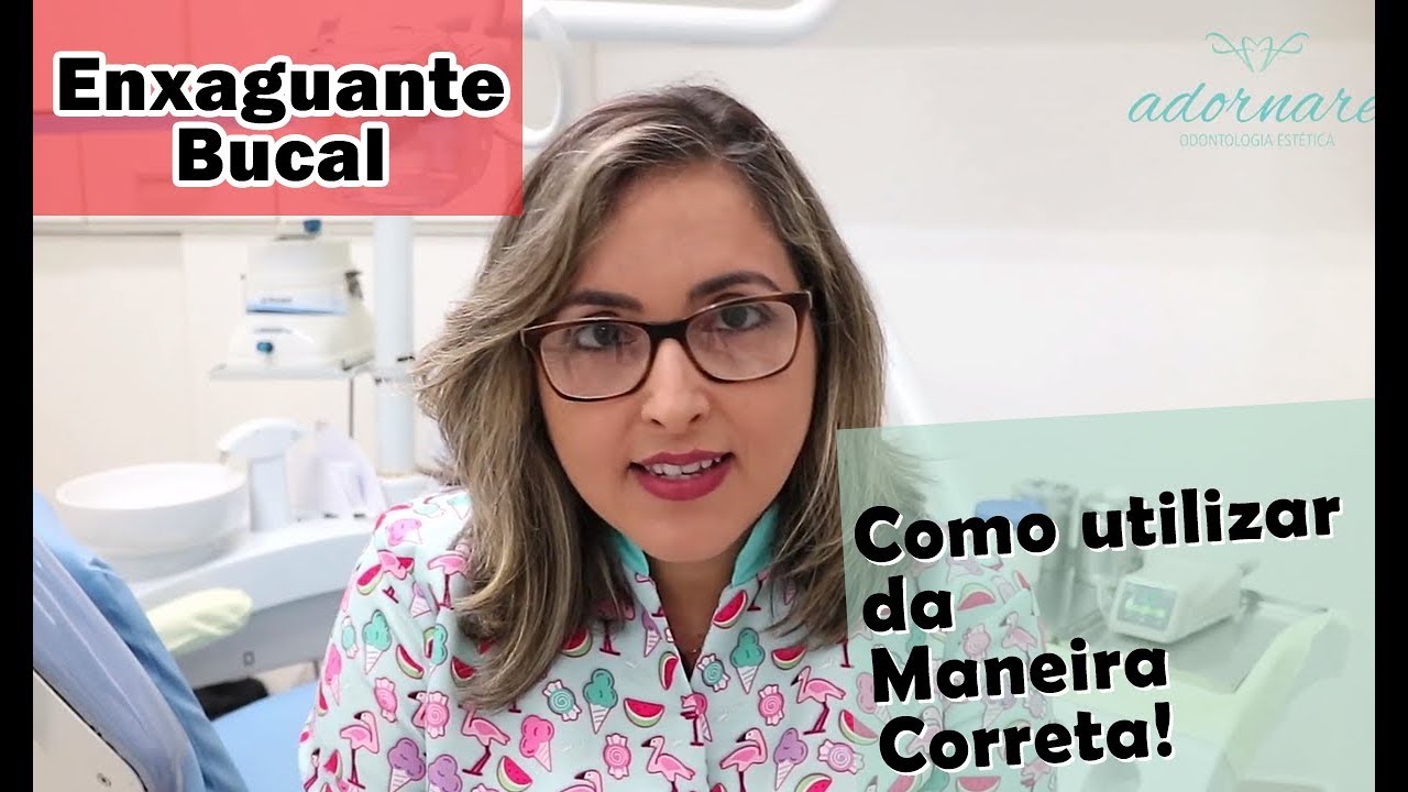 Dicas de Higiene Bucal - Enxaguante
