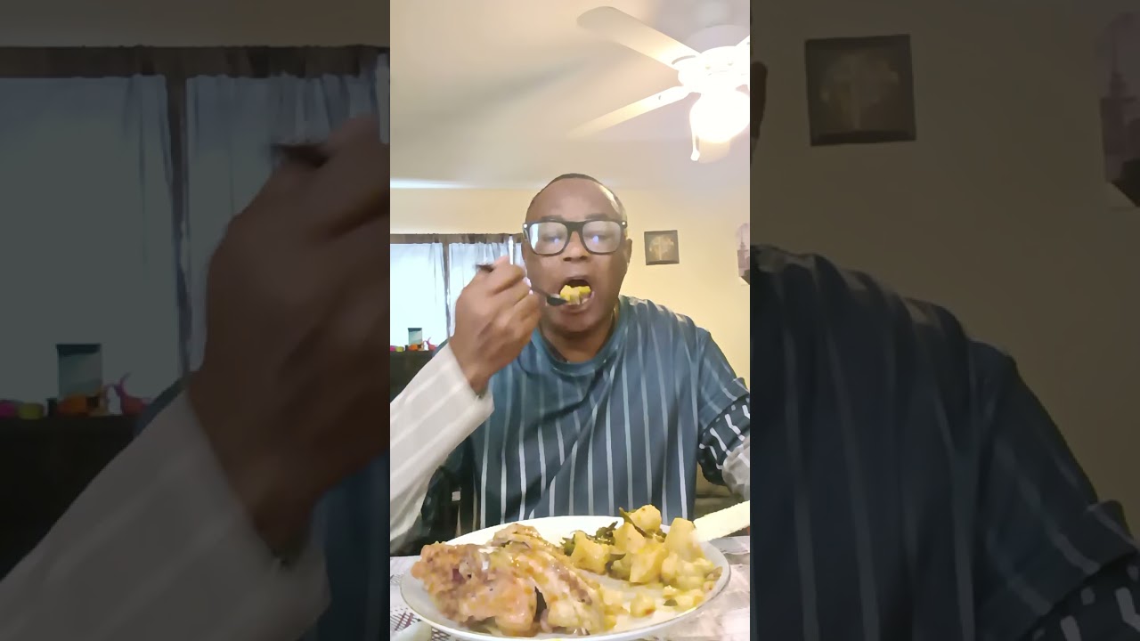 Im will, lunch, chicken back, cabbage 🥬 Irish potatoes.. .