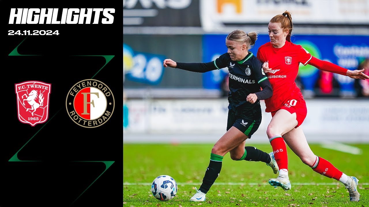 Highlights | FC Twente - Feyenoord V1 | Azerion Vrouwen Eredivisie 2024-2025
