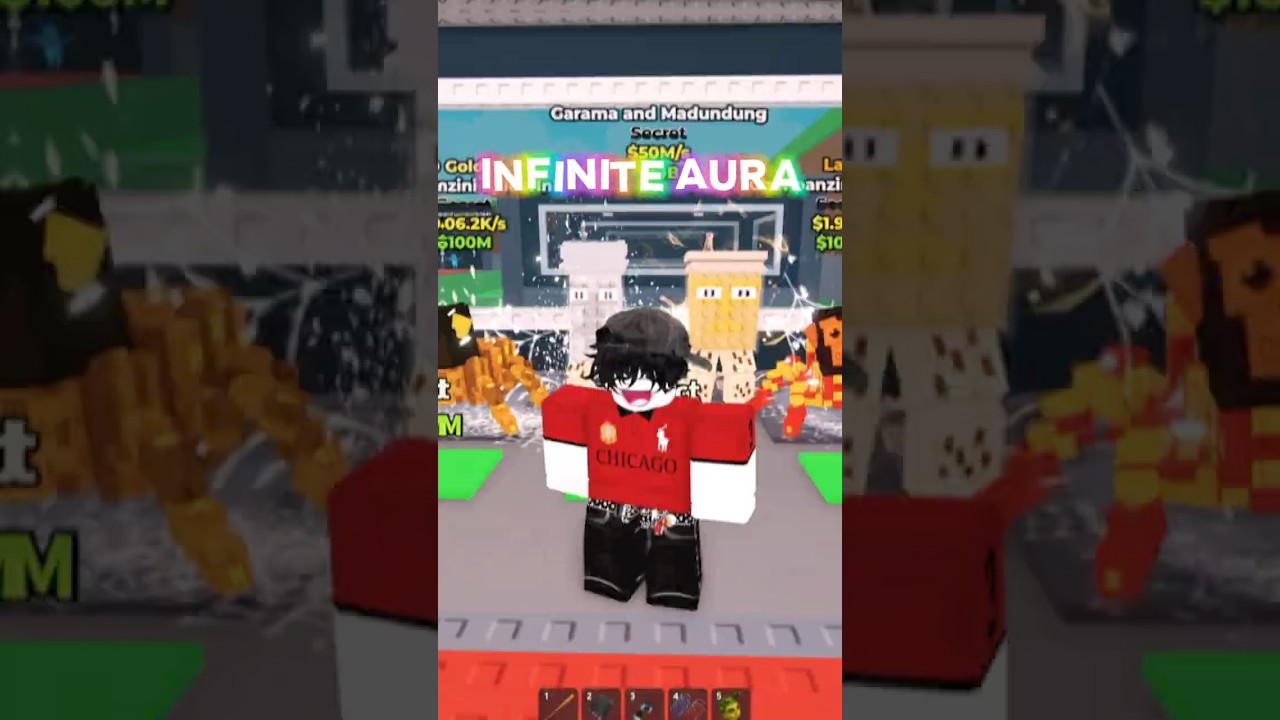 INFINITE AURA MOMENT IN STEAL A BRAINROT