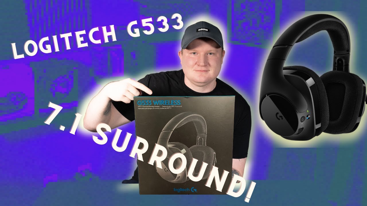 Logitech G533 Headset review - A Solid Headset if you can get it at the right price! W/Mic Test