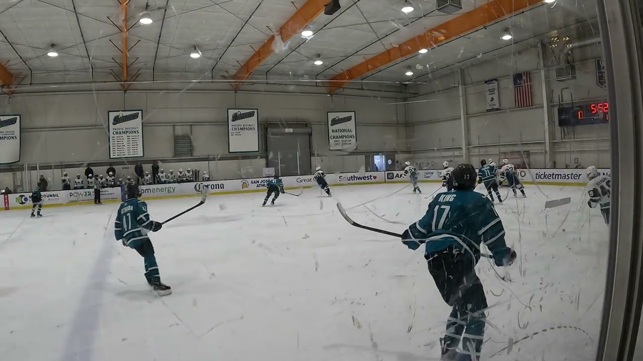 1st period of Tri-Valley Bulls VS San Jose JR Sharks 16u