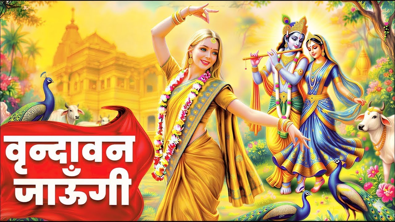 Vrindavan Jaungi | वृन्दावन जाउंगी | मेरे उठे विरह में पीर | Krishna Bhajan 2026 | #krishna #radhe
