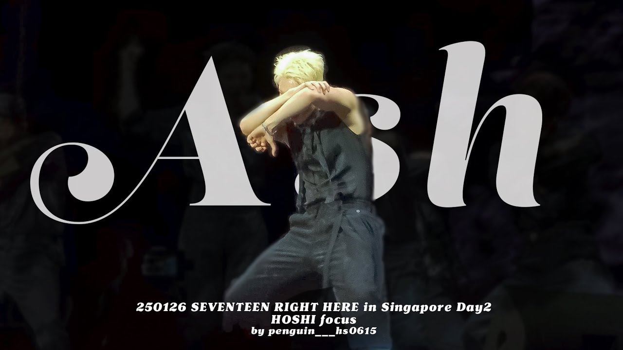 [4K] 250126 Ash【HOSHI focus】 #seventeen #호시
