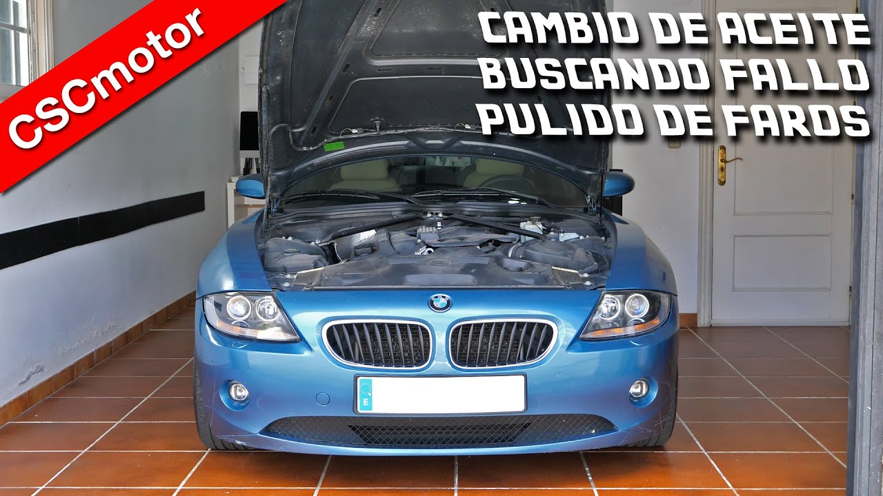 BMW Z4 | Cambio de aceite + problema + faros