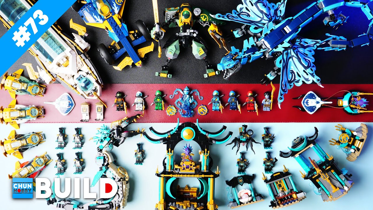 LEGO Speed Build! All NINJAGO Seabound Sets Compilation 2021 | Beat Build