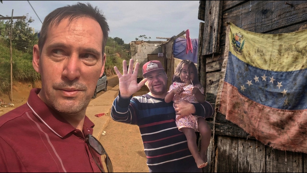 Entrei na ESTRANHA FAVELA de VENEZUELANOS de SÃO PAULO 🇧🇷