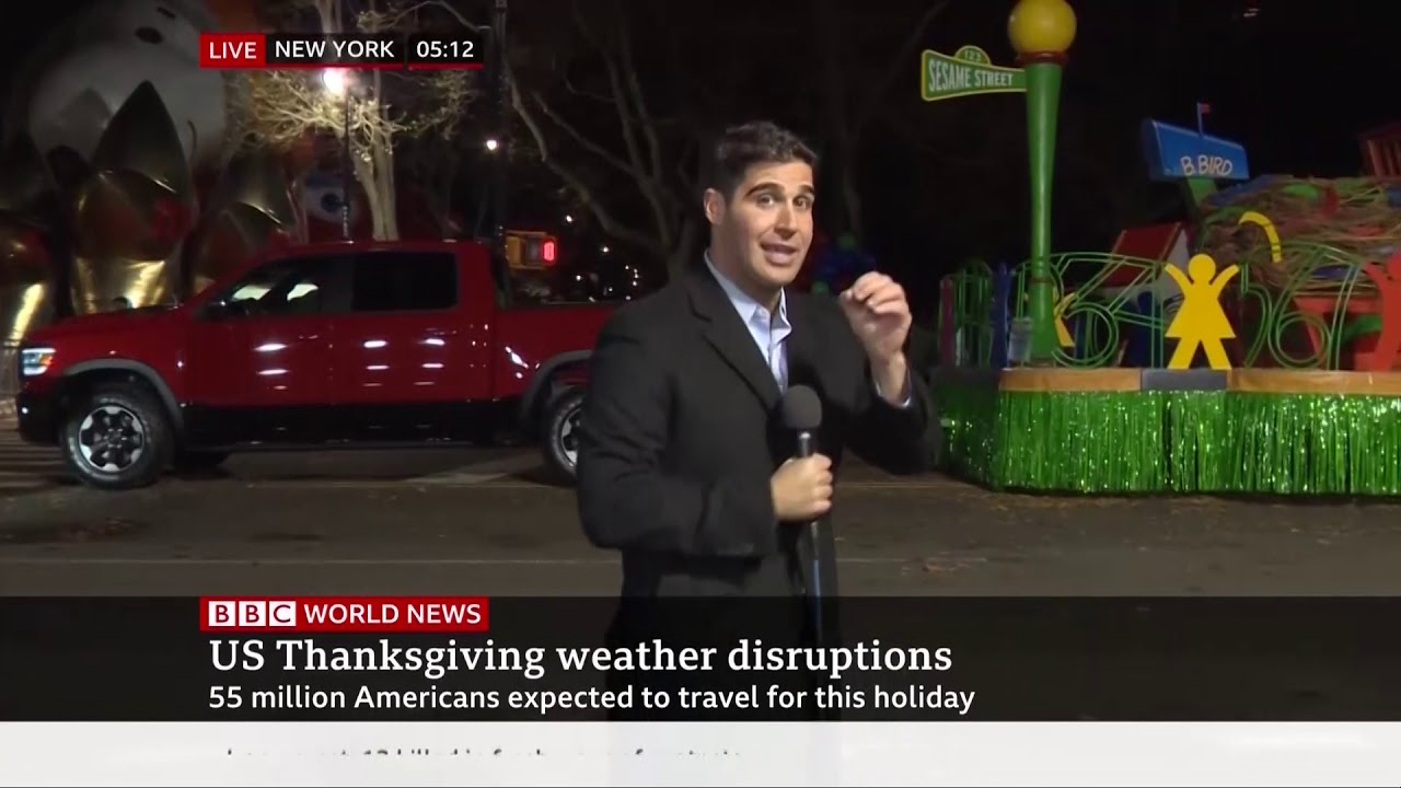 Marc Liverman NYC Thanksgiving Parade 2019 BBC