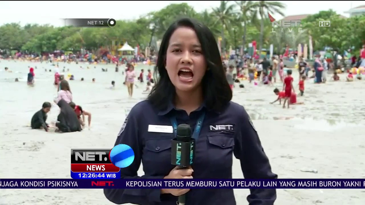 Live Report: Pengunjung Ancol Habiskan Waktu Akhir Pekan Keluarga — NET12