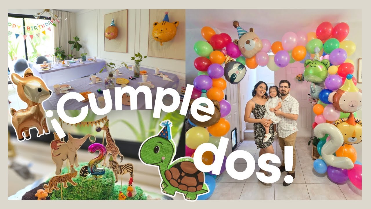 Ideas de Fiesta Infantil en Casa: Animalitos y Diversión 🐰✨
