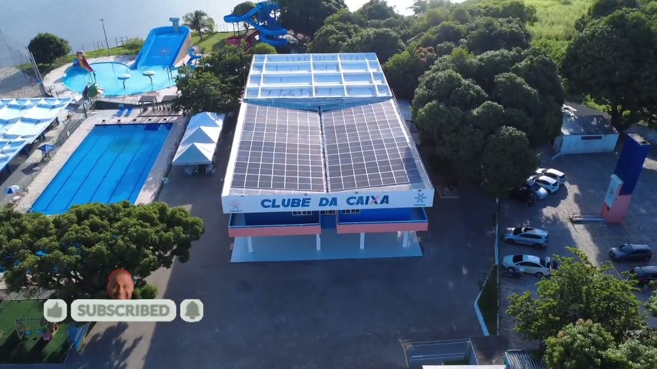 Sobrevoando no clube da Caixa em Messejana