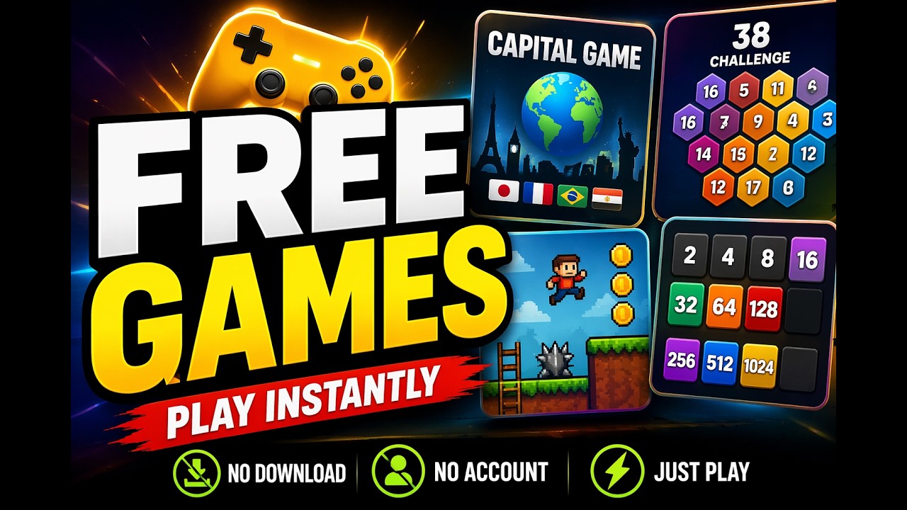 Free Browser Games You Can Play Instantly 🎮 | Welcome to PzedArcade