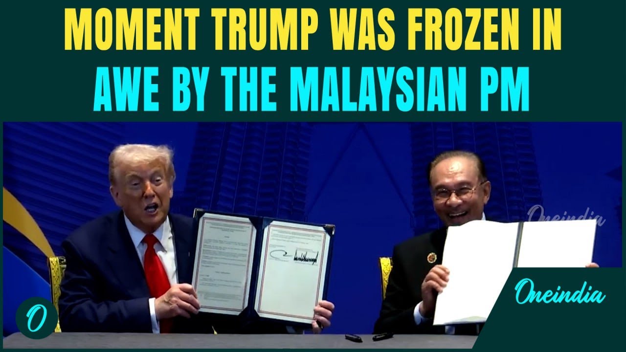 VIDEO: Malaysian PM Leaves Trump SPEECHLESS in Viral On-Cam Reaction; &lsquo;That&rsquo;s a Very Interesting&hellip;&rsquo;