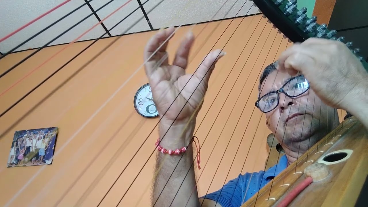 la Danza de los mirlos del compositor Gilberto Reategui Arpa Juan Rueda