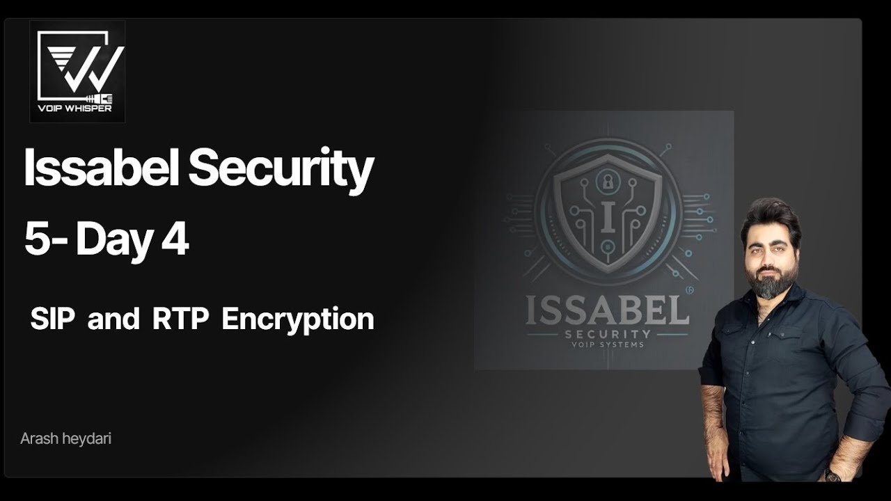 آموزش امنیت VoIP –بخش چهارم: آموزش امنیت تماس و جلوگیری ازشنود |Day4|Issabel Security