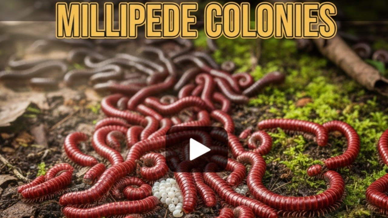 The Amazing Adaptation of Millipede Colonies: More Than Just Legs 