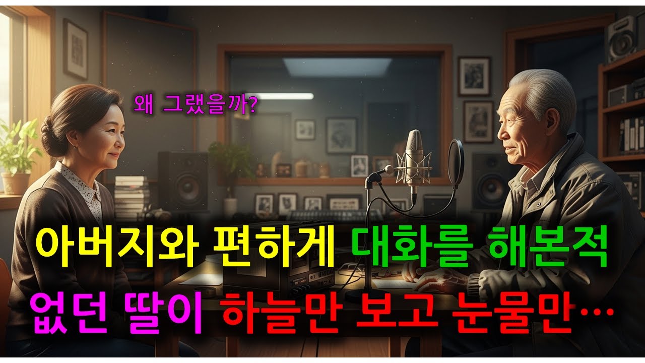 나와 대화를 하지 않았던 아버지가 남긴 낡은 녹음기, 재생 버튼을 누른 순간ㅣ인생사연ㅣ감동사연ㅣ행복사연ㅣ시니어사연