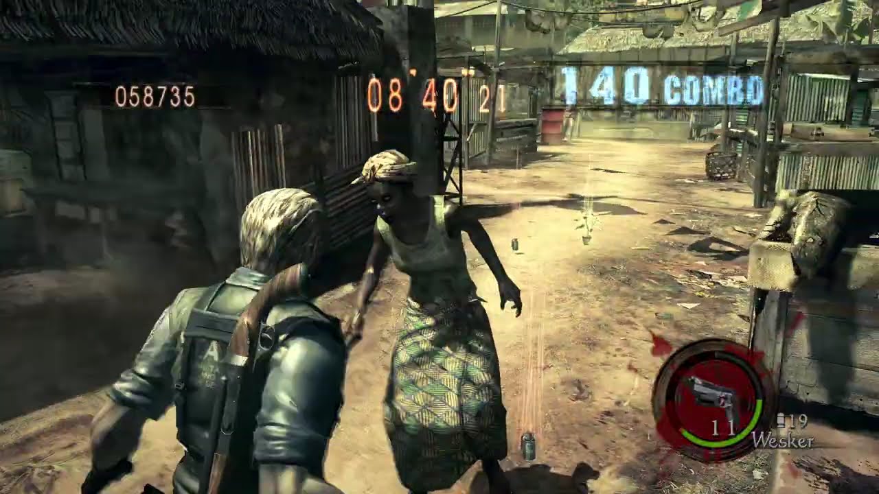Resident Evil 5 [PC] Mercenaries United Solo PA Wesker S.T.A.R.S. 911K WR