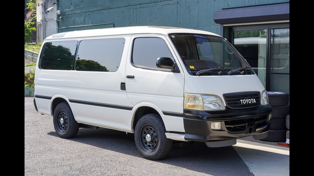 2001 Toyota Hiace Living Saloon EX 4WD Turbo