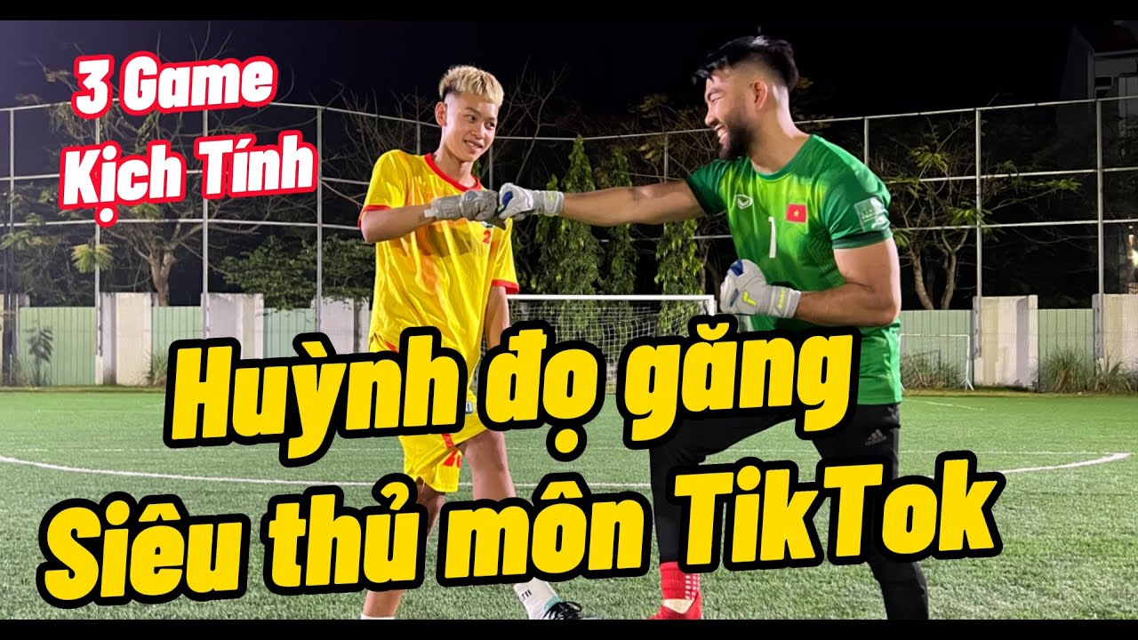 Siêu Thủ Môn TikTok Thách Đấu Huỳnh với màn so găng Penalty bóng đá kịch tính tới phút chót